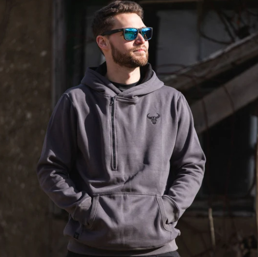 Motobull Hoodie - Grey