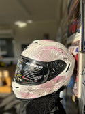 ScorpionEXO-520 White/Pink Helmet