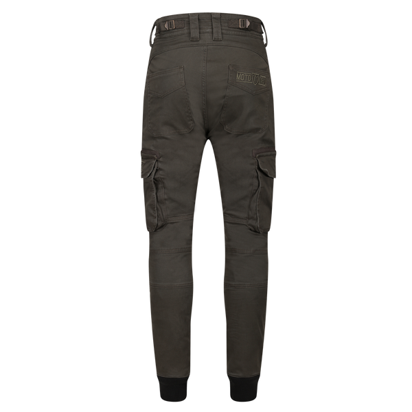 MotoGirl Lara Cargo Pants - Olive