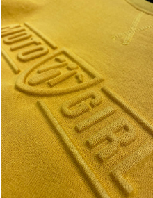 MotoGirl 3D sweatshirt - Mustard